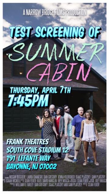 summer cabin screening